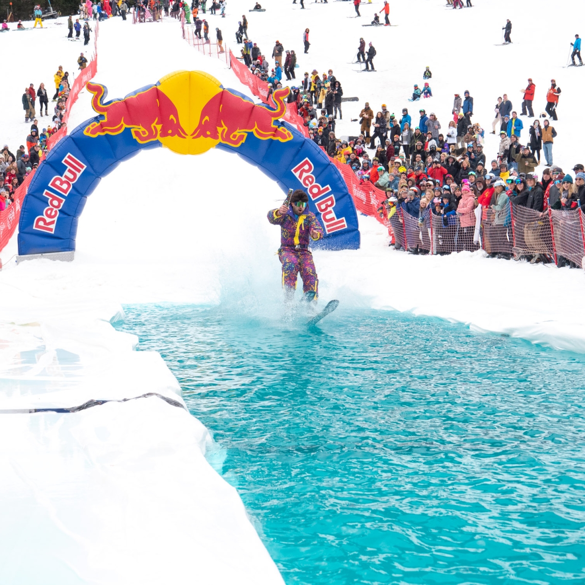 Pond Skimming at Holiday Valley Resort