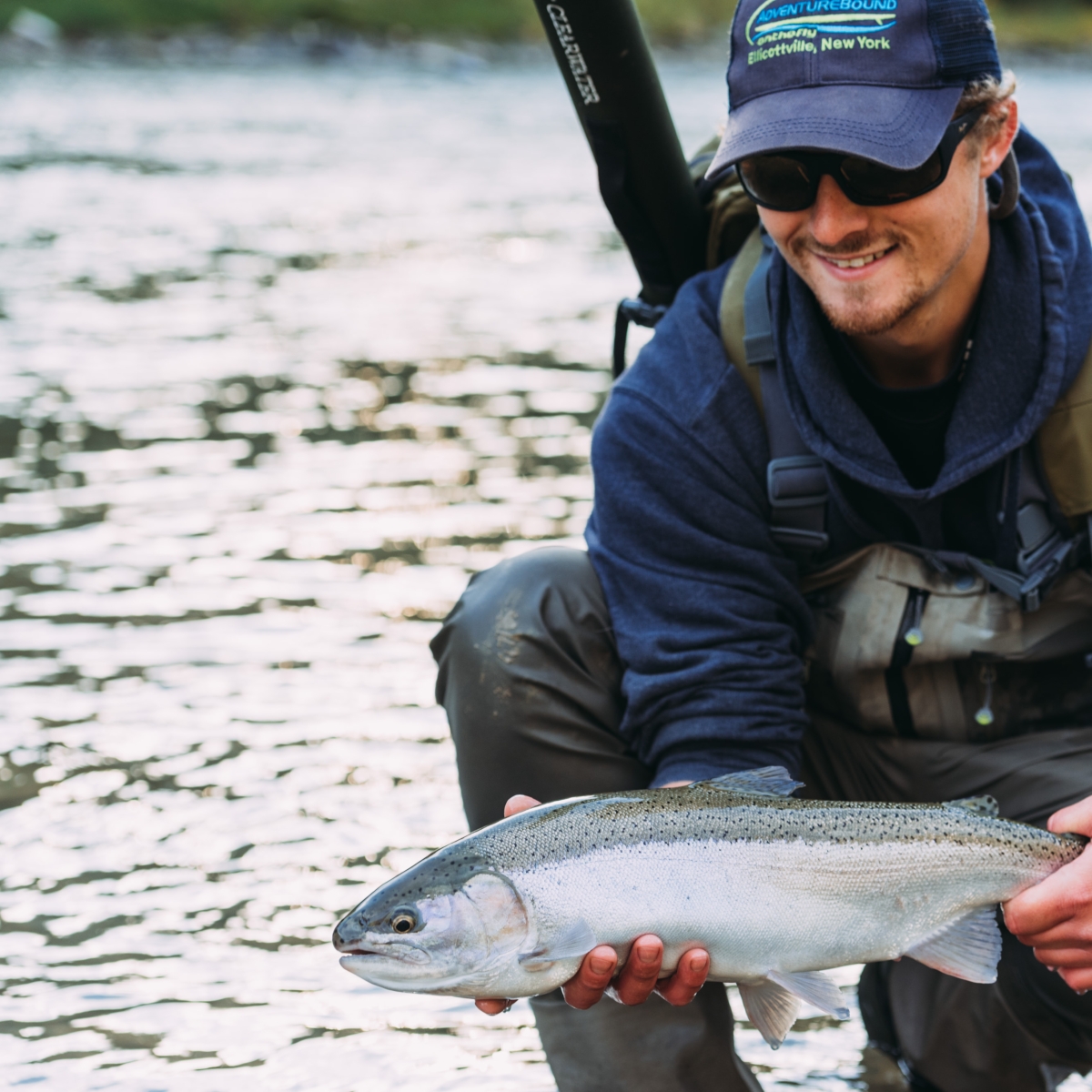 Fishing in the Cattaraugus Creek