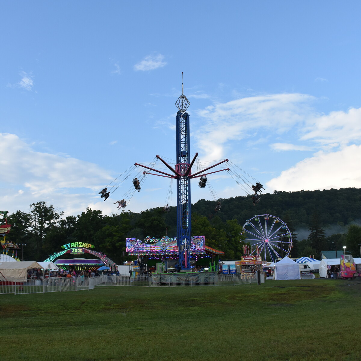 Ride at the 2024 Cattaraugus County Fair