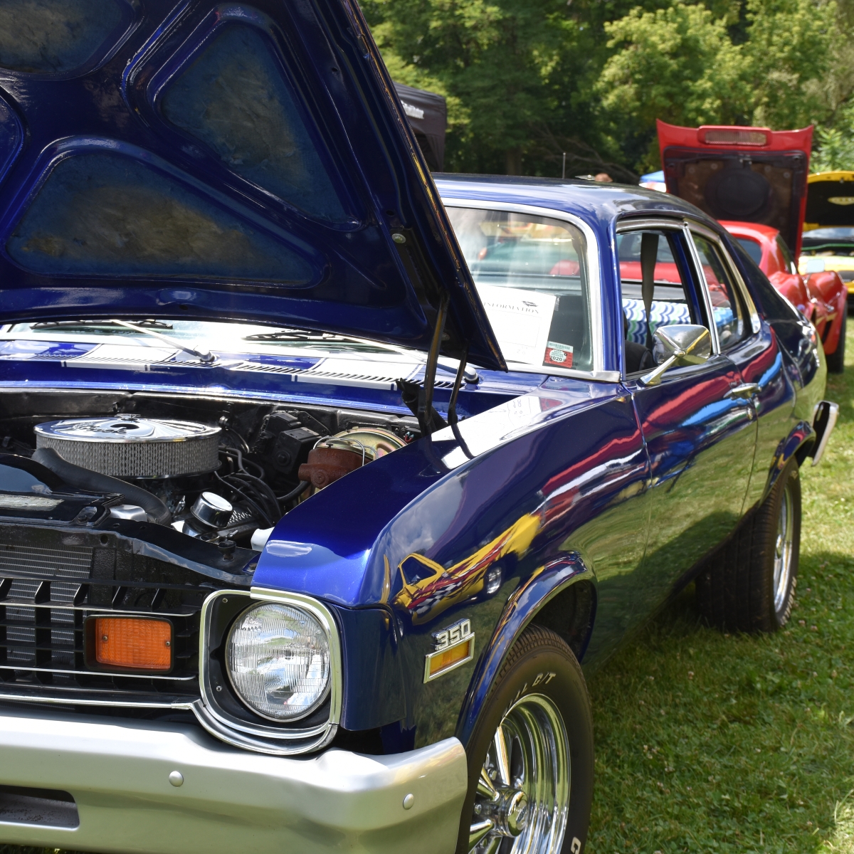 Car displayed at Car Show