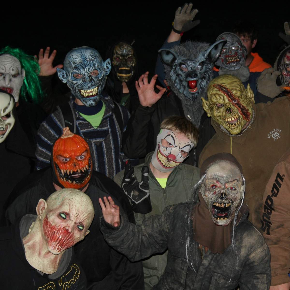 Costumes at Nightmare Hayrides