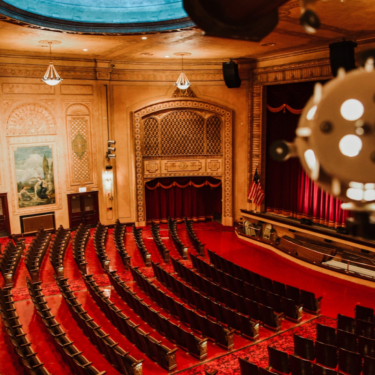 Gowanda Historic Hollywood Theater, Auditorium. 