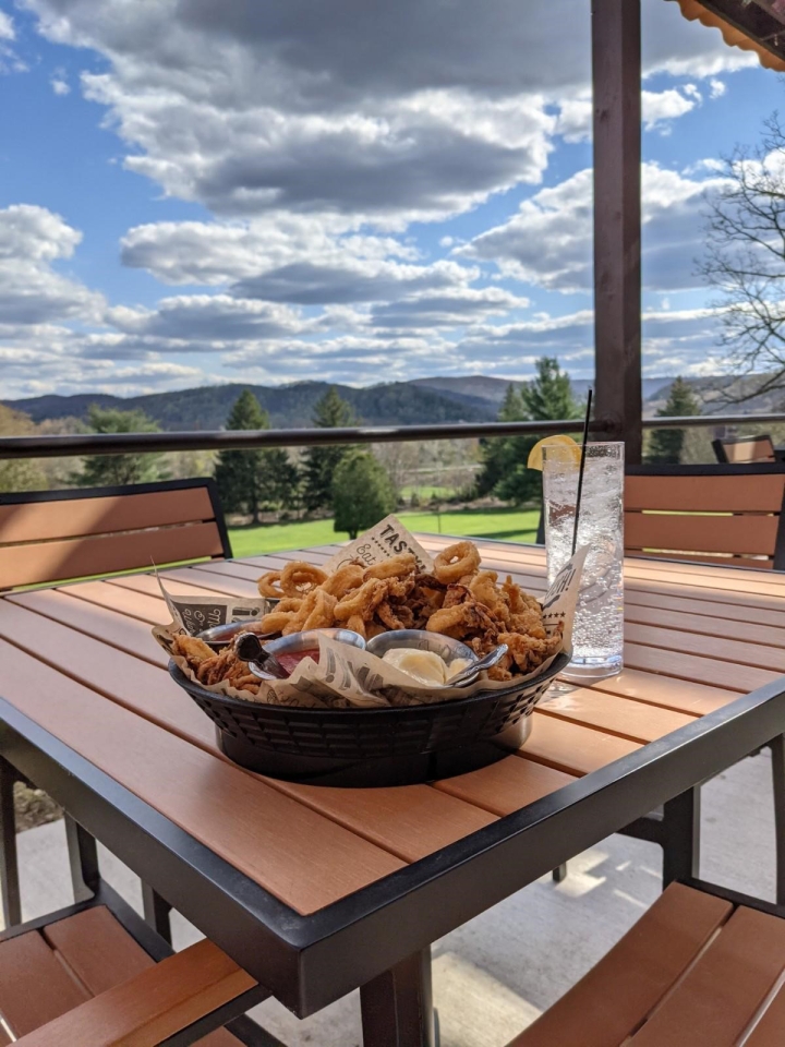 Food from Fairway View Pavilion 