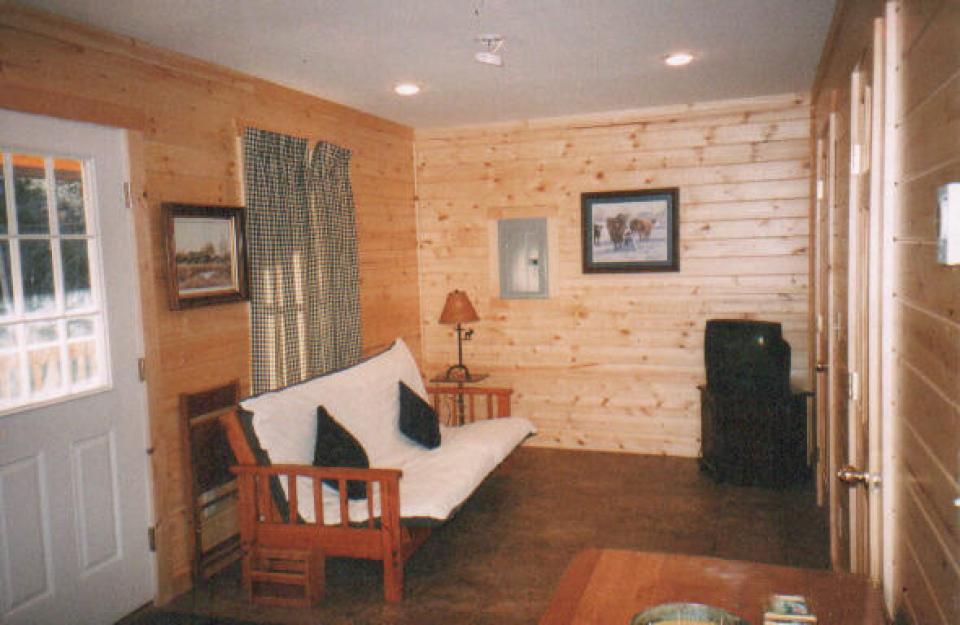 Inside a Great View Cabin