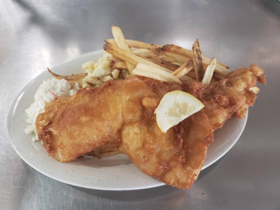 Fish fry from Sassy's Truck Stop