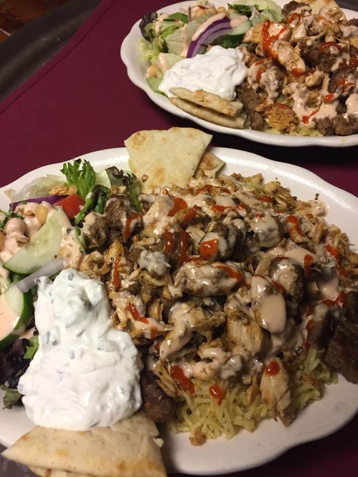 Plate of food at Mirchi's Bar & Grill