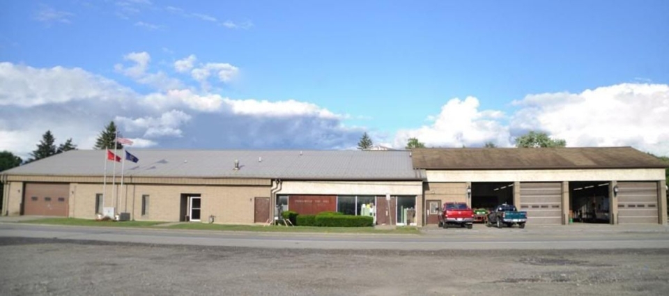 Front of Franklinville Fire Department's Hall