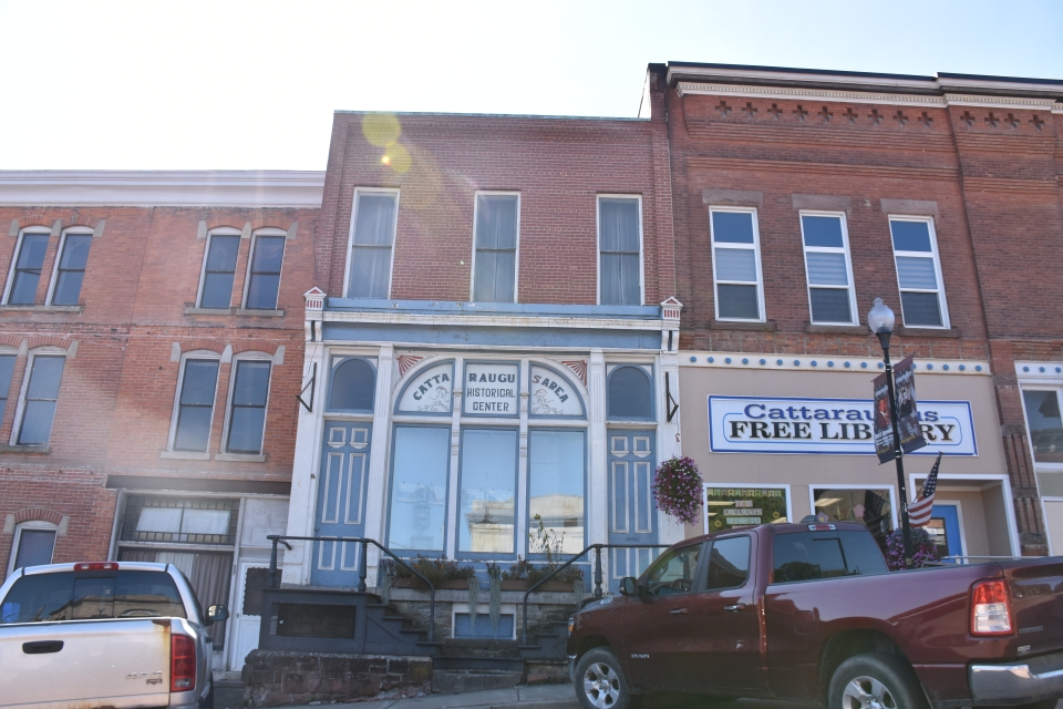 Outside view of the Cattaraugus Area Historical Center