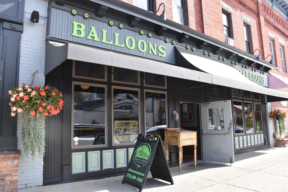 Entrance into Balloons in Ellicottville