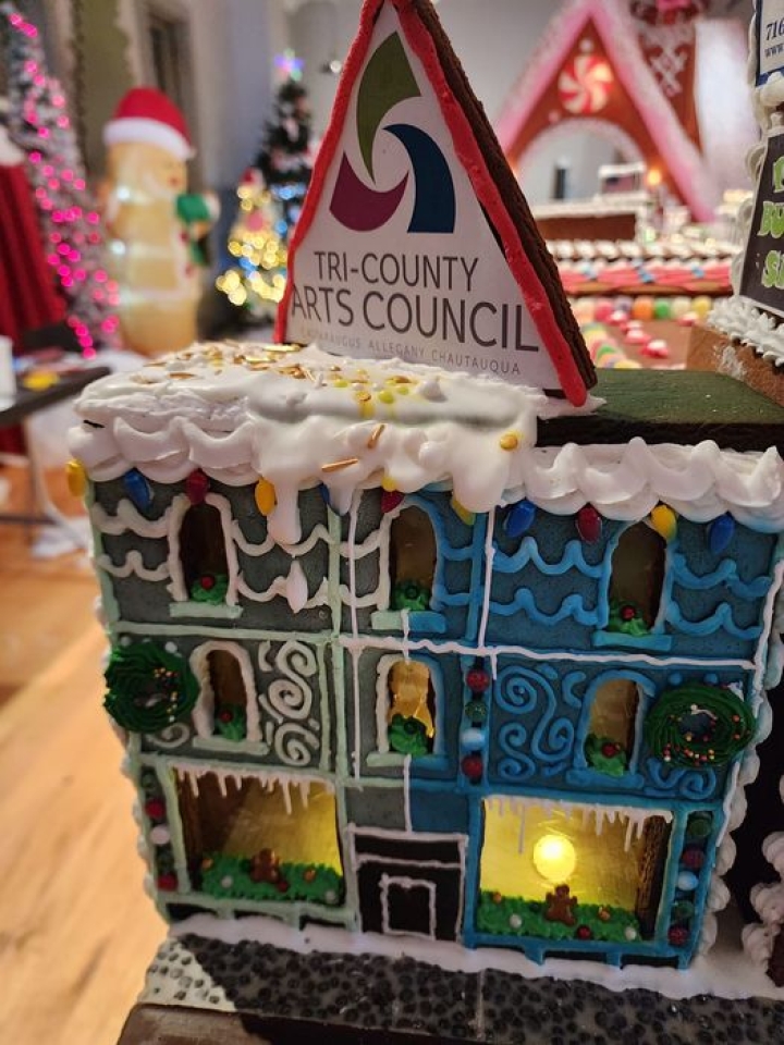 Arts Council as a Gingerbread house