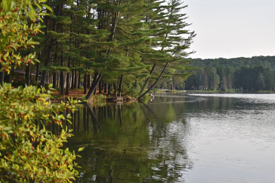 Beautiful view at Rainbow Lake