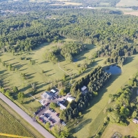 Ariel of Turkey Run Golf Course