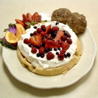 Berries on a cloud at Sprague's Maple Farms