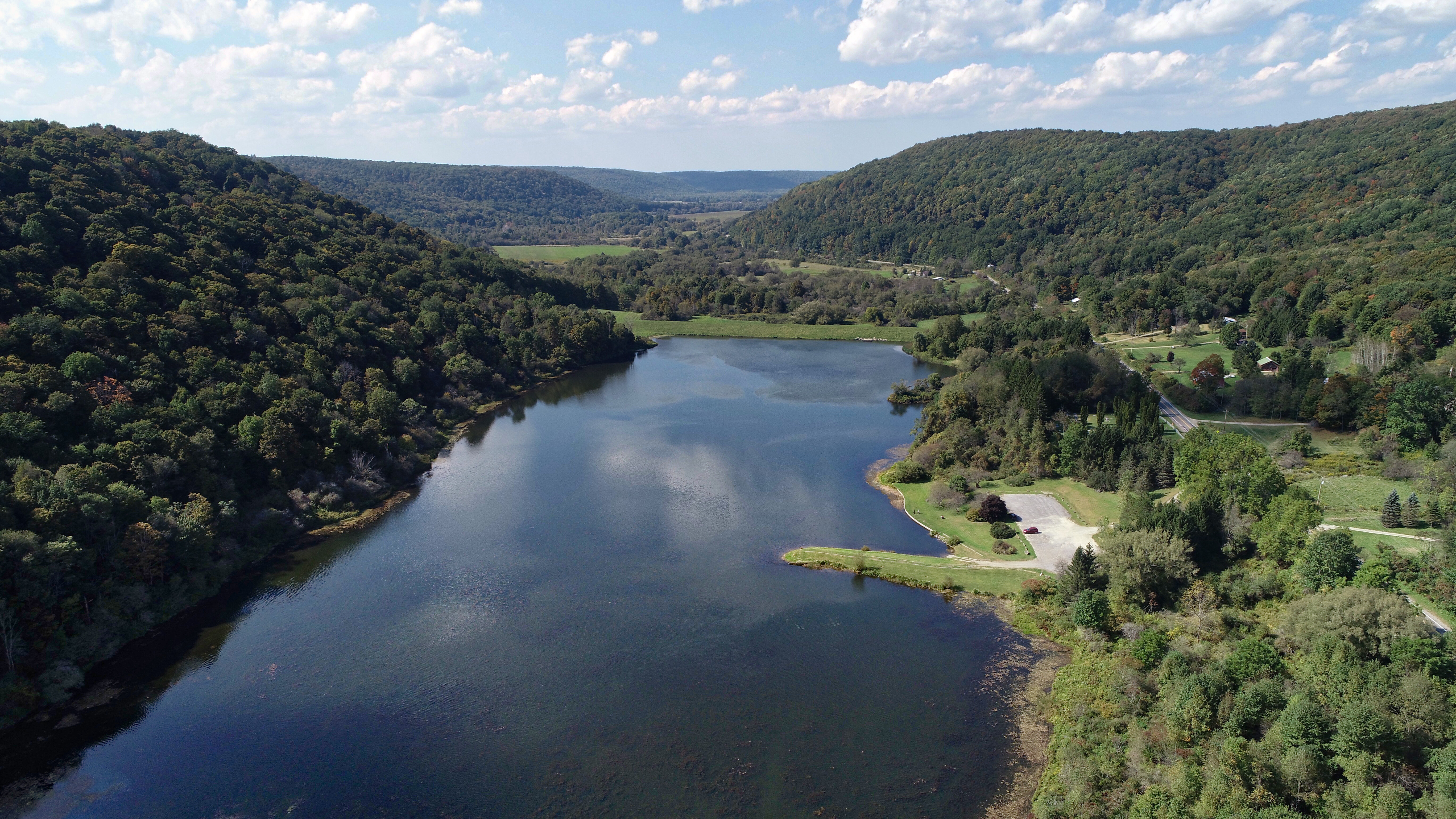 New Albion Lake in the Enchanted Mountains