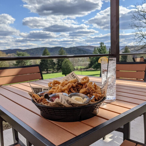 Food from Fairway View Pavilion 