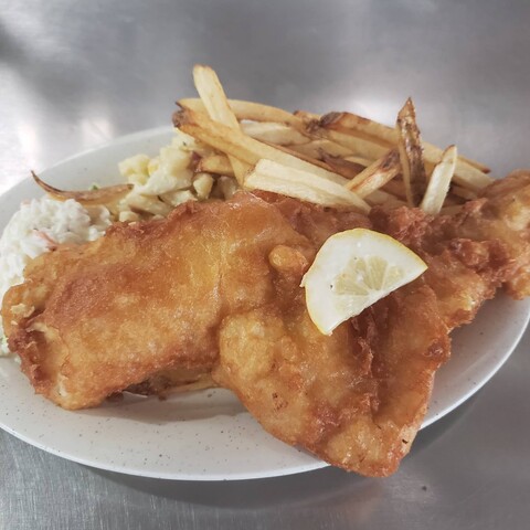 Fish fry from Sassy's Truck Stop