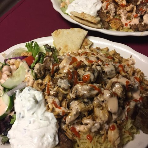 Plate of food at Mirchi's Bar & Grill