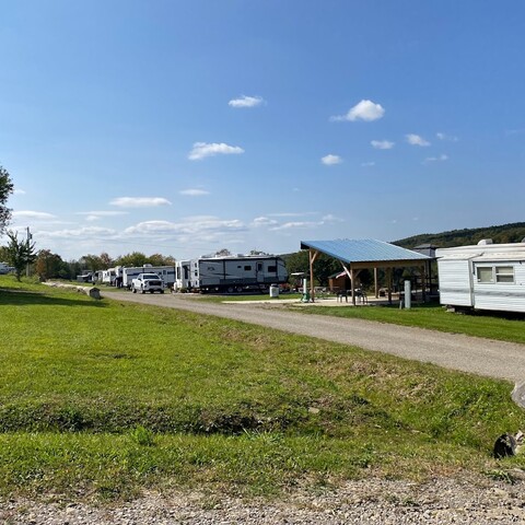 Campers at Harwood Haven