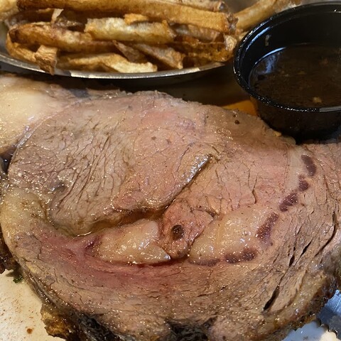 Prime Rib at the Hide-A-Way