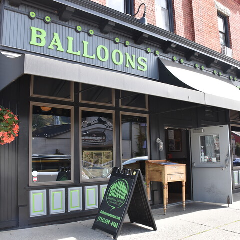 Entrance into Balloons in Ellicottville