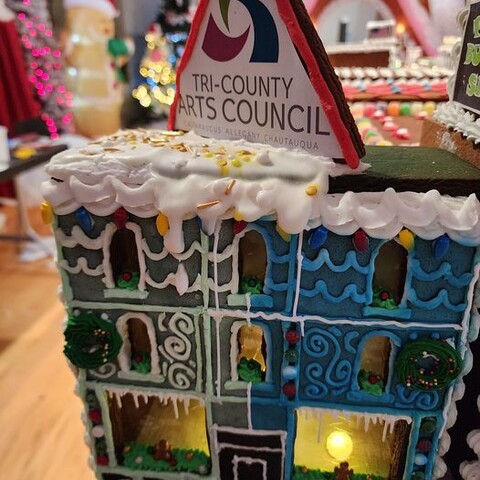 Arts Council as a Gingerbread house