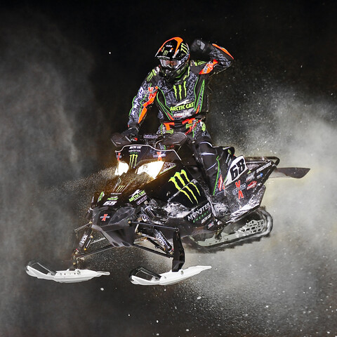 Snocross racing at Seneca Allegany Casino