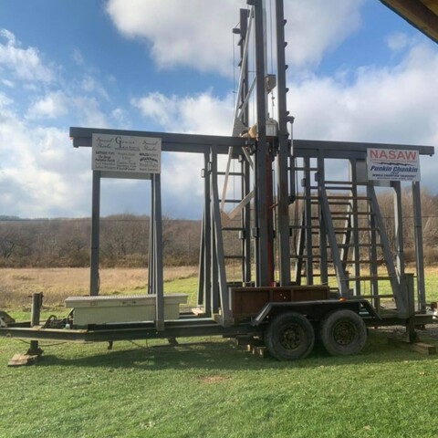 Trebuchet at the Ellicottville Distillery