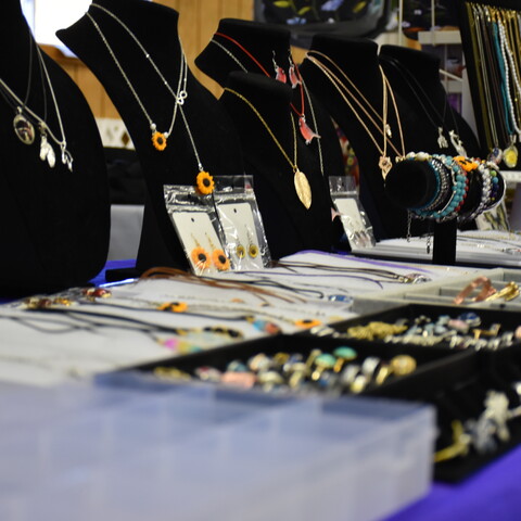 Jewelry from another Cattaraugus County Craft and Vendor show