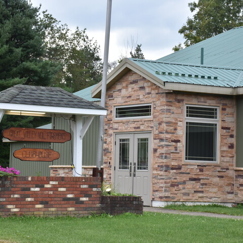 Outside view of Great Valley Firemen's Clubhouse