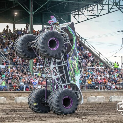 Monster Truck Rally at the Cattaraugus County Fair